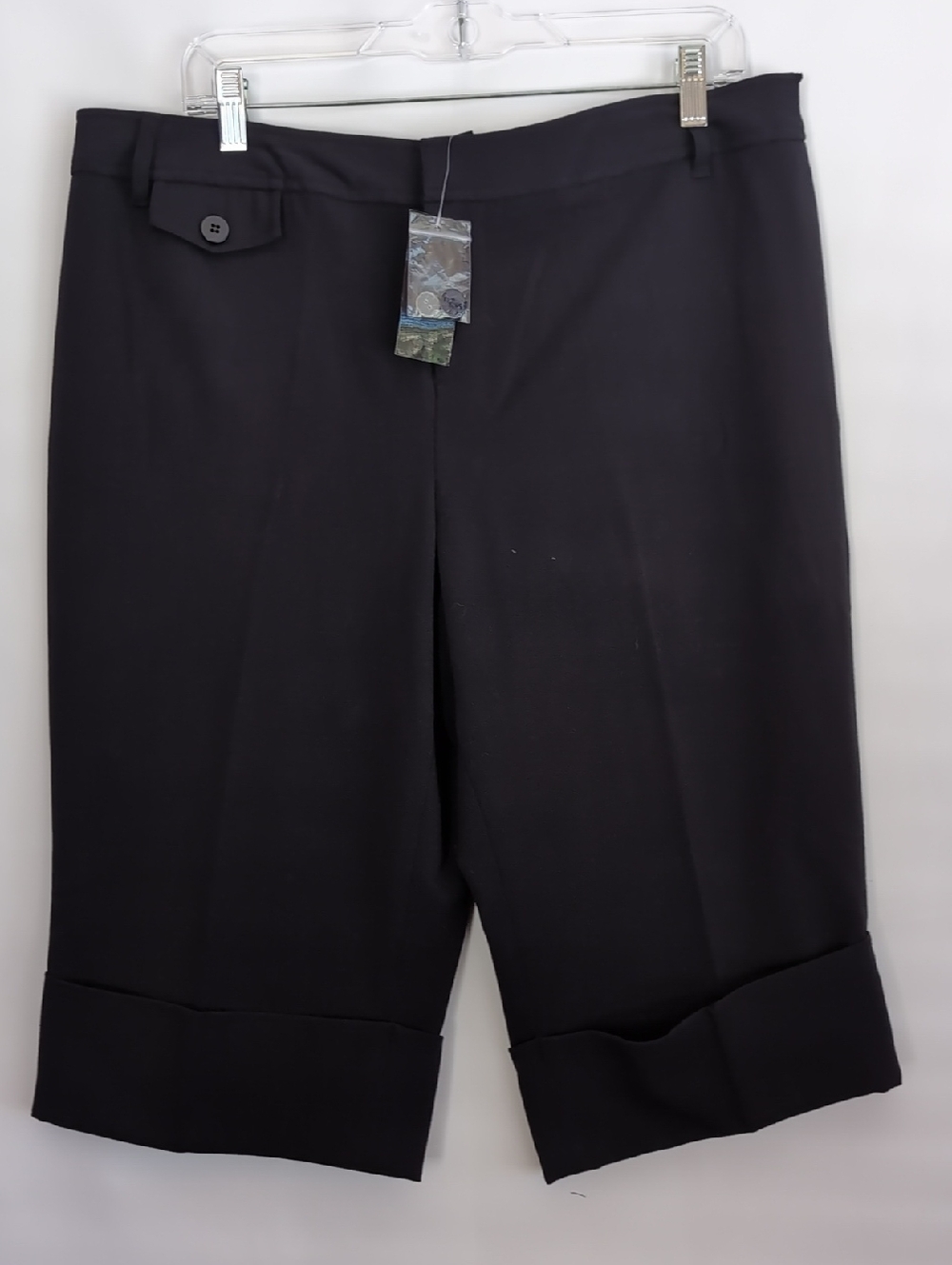 Wide Leg Bermuda Trouser Shorts
